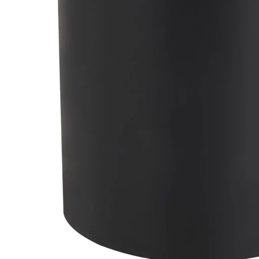 Lindby grondspot inbouwlamp Cliff, Ø 13 cm, rond, zwart