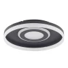 Lindby Gulda LED plafondlamp, RBGW, zwart