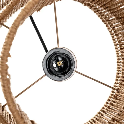 Lindby hanglamp Elvoria, gras, Ø 30 cm, E27