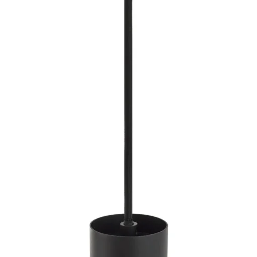 Lindby hanglamp Joffrey, Ø 24 cm, zwart, 3-lamps, GU10