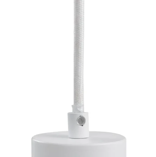 Lindby hanglamp Joffrey, 76 cm, wit, 4-lamps, GU10