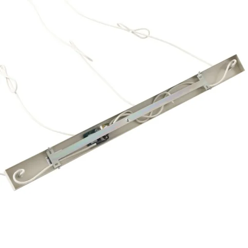 Lindby hanglamp Ovelia, beige, 4-lamps, metaal, E27