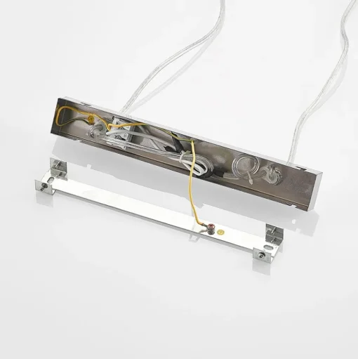 Lindby hanglamp Sofia, 68 cm, 3-lamps, E14, chroom/helder