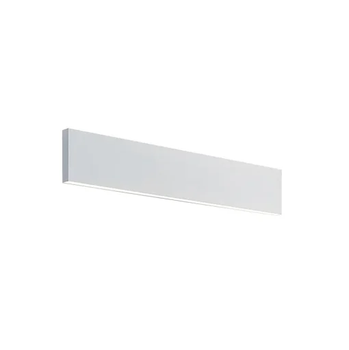 Lindby Ignazia LED wandlamp, 47 cm, wit, metaal, omhoog/omlaag