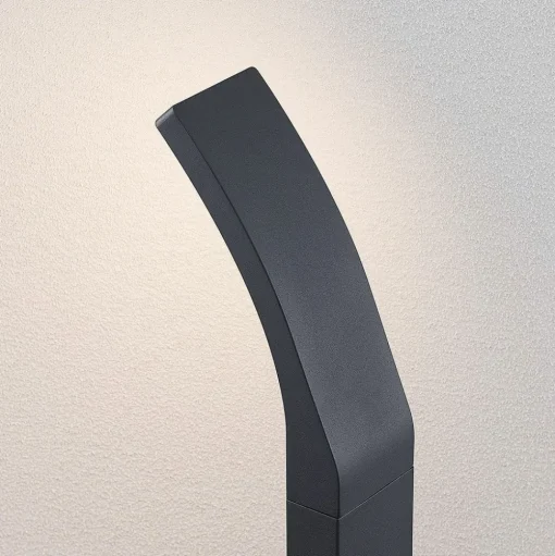 Lindby Ilvita LED tuinpadverlichting, 60 cm, antraciet, metaal, IP54