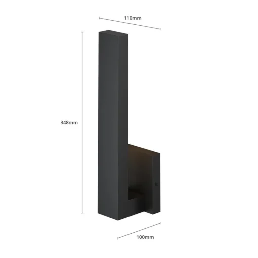 Lindby Isadore LED buiten wandlamp