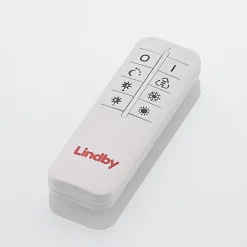 Lindby Ismera plafondlamp 3 frames, antraciet