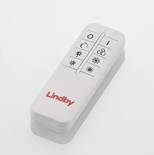 Lindby Ismera plafondlamp 3 frames, antraciet