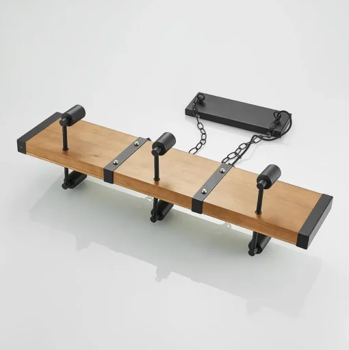 Lindby Kamilja hanglamp voor de eetkamer, hout