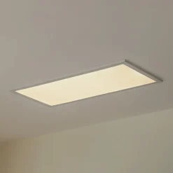 Lindby Kenma LED paneel, CCT, 29,6 cm x 59,6 cm