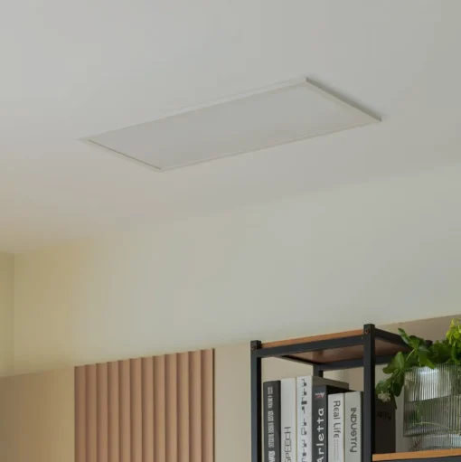 Lindby Kenma LED paneel, CCT, 29,6 cm x 59,6 cm