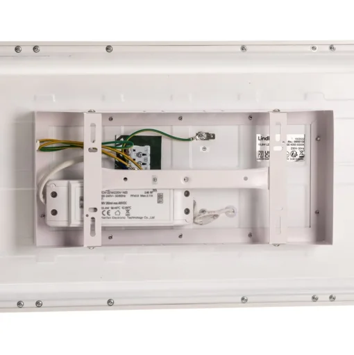 Lindby Kenma LED paneel, CCT, 29,6 cm x 59,6 cm