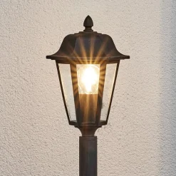 Lindby Lamina tuinpadverlichting, 103 cm, lantaarn, metaal, E27