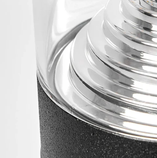 Lindby Lanea LED tuinpadverlichting, 60 cm, zwart, sensor, IP44