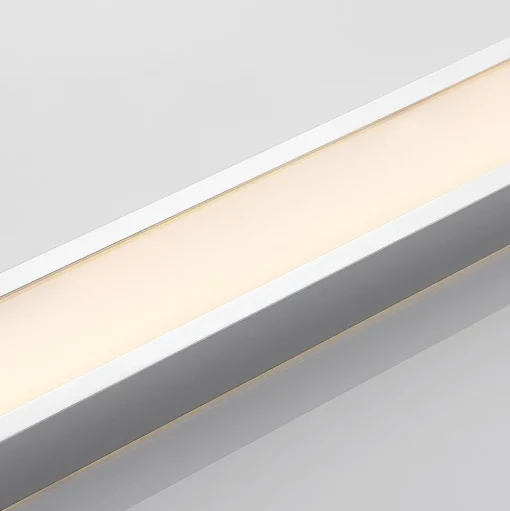 Lindby LED badkamer wandlamp Layan, 120 cm, chroom, metaal