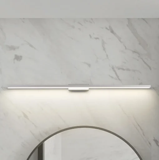 Lindby LED badkamerspiegel lamp Alenia, 120 cm, chroom