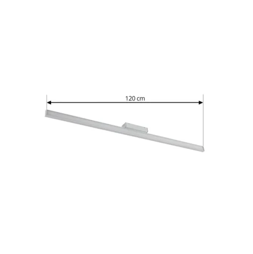 Lindby LED badkamerspiegel lamp Alenia, 120 cm, chroom