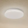 Lindby LED buiten plafondlamp Kirkola, 4000 K, Ø 26 cm, wit