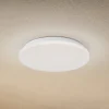Lindby LED buiten plafondlamp Kirkola, 3000 K, Ø 34 cm, wit