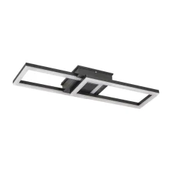 Lindby LED buiten plafondlamp Finian, 64cm x 21cm, CCT dimbaar