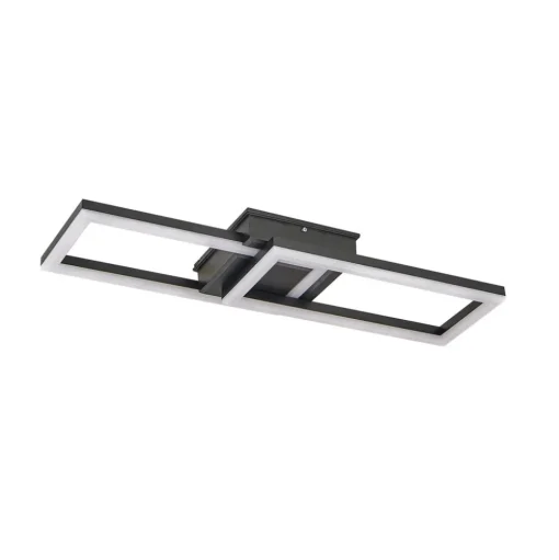 Lindby LED buiten plafondlamp Finian, 64cm x 21cm, CCT dimbaar