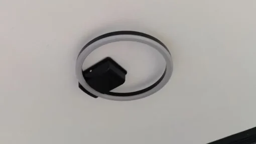 Lindby LED buiten plafondlamp Finian, Ø 31 cm, CCT, dimbaar