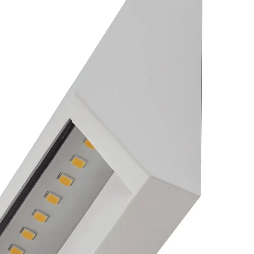 Lindby LED buiten wandlamp Appeso, lengte 22 cm, set van 2