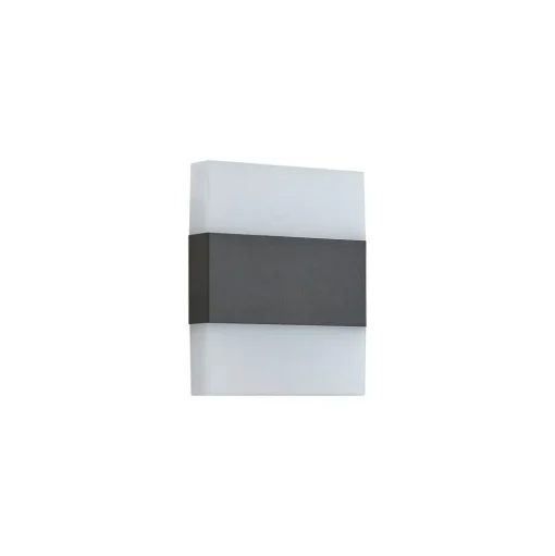 Lindby LED buiten wandlamp Branor, aluminium, antraciet, IP54