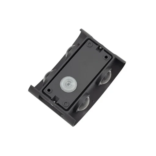 Lindby LED buiten wandlamp Ithan, 2-lamps, antraciet, metaal