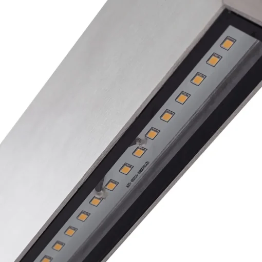 Lindby LED buiten wandlamp Jarte, grijs, metaal, 17cm, IP54