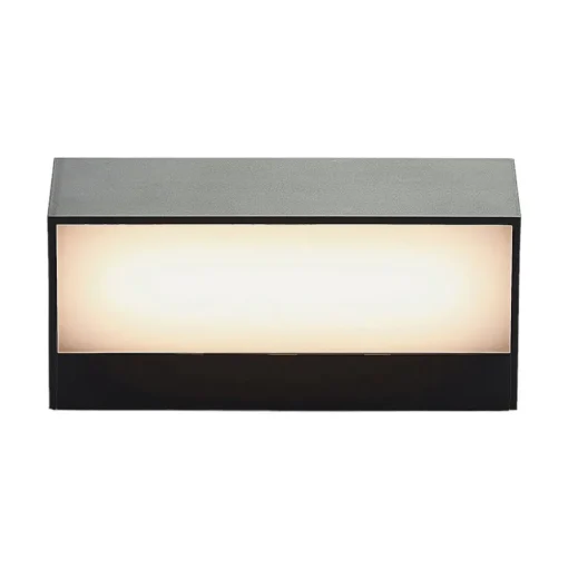 Lindby LED buiten wandlamp Nienke, 17 cm, zeewaterbestendig, IP65