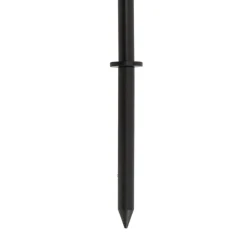 Lindby LED buitenlamp Ketil, zwart, grondspies, batterij