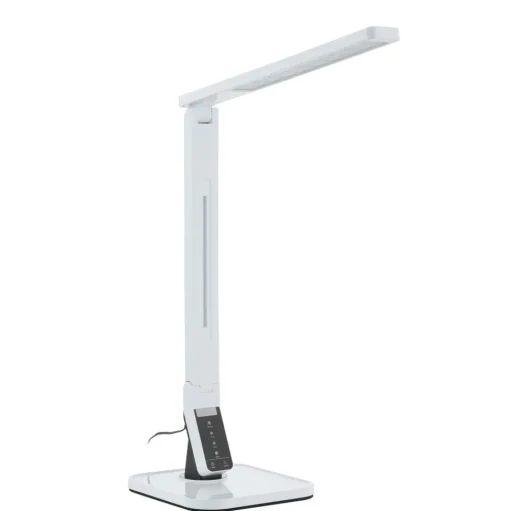 Lindby LED bureaulamp Eleni, wit, CCT, dimbaar