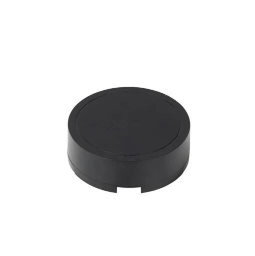 Lindby LED driver Lumaro, zwart, Ø 13 cm, 100W