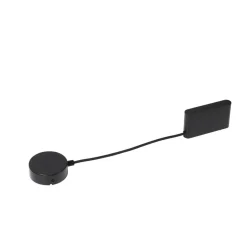 Lindby LED driver Lumaro, zwart, lengte 55,5 cm, 100W