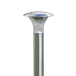 Lindby LED grondspies lamp Jolin, 66 cm, roestvrij staal