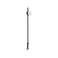 Lindby LED grondspies lamp Darleen, antraciet, metaal, Ø10cm