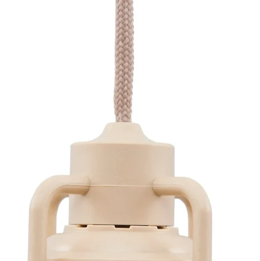 Lindby LED hanglamp Raul, beige, aluminium, Ø 15cm