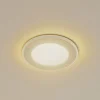 Lindby LED inbouwlamp Toka, 4,9 W, wit, kunststof, CCT