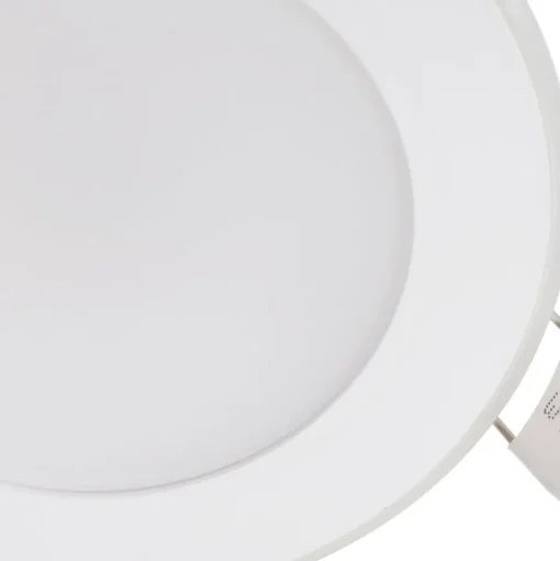 Lindby LED inbouwlamp Toka, 4,9 W, wit, kunststof, CCT