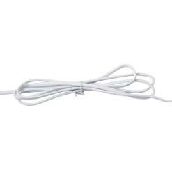 Lindby LED klemlamp Undra, wit, metaal, verstelbaar