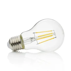 Lindby LED lamp, gloeidraad, E27, 4W, helder, 2700K