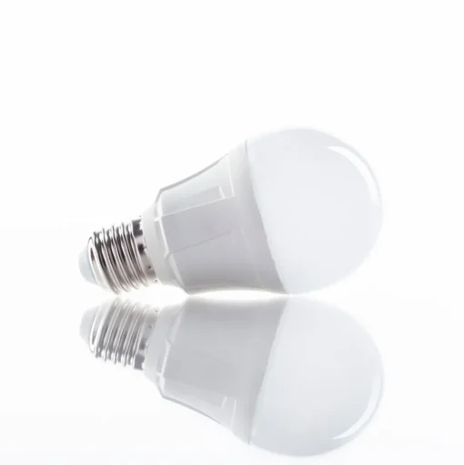 Lindby LED lamp, set van 10, E27, 8,5 W, mat, 3.000 K