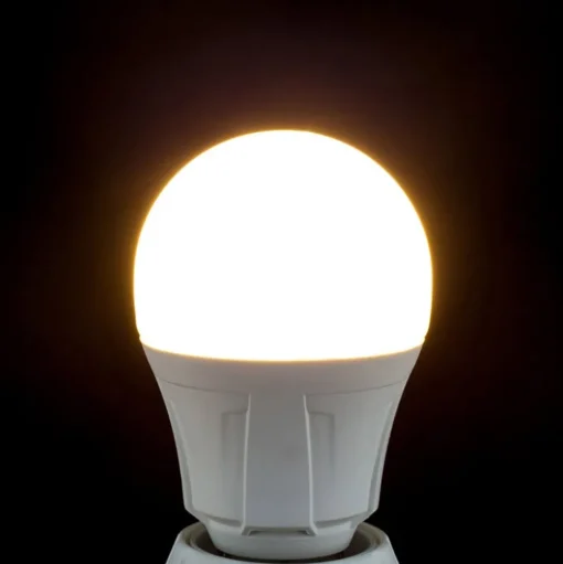 Lindby LED lamp, set van 10, E27, 8,5 W, mat, 3.000 K