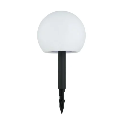 Lindby LED lampen op zonne-energie Lago, RGBW, set van 3, bollen,