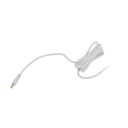 Lindby LED leeslamp Zayna, wit, kunststof, dimbaar