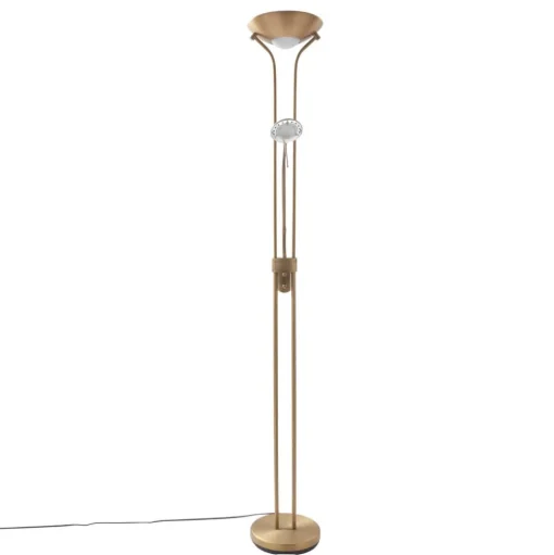 Lindby LED leeslampje Josefin, brons, leeslampje, dimbaar