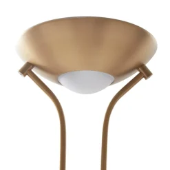 Lindby LED leeslampje Josefin, brons, leeslampje, dimbaar