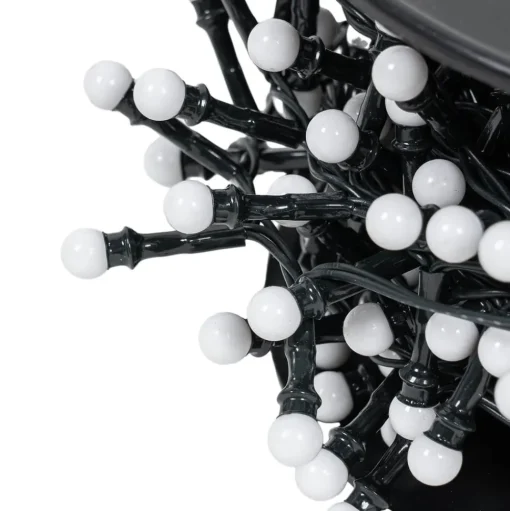 Lindby LED lichtketting Miyu, RGB, timer, 15 m, IP44
