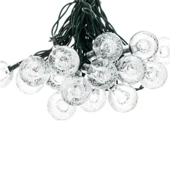 Lindby LED lichtketting Mionel, bollen, 30-flg., 635cm